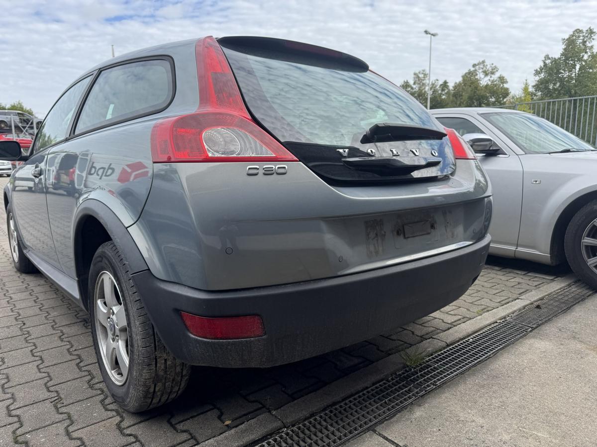 Volvo C30 original Stossf&auml;nger Sto&szlig;stange hinten 49000 Chameleon Blue Metallic Bj.2008